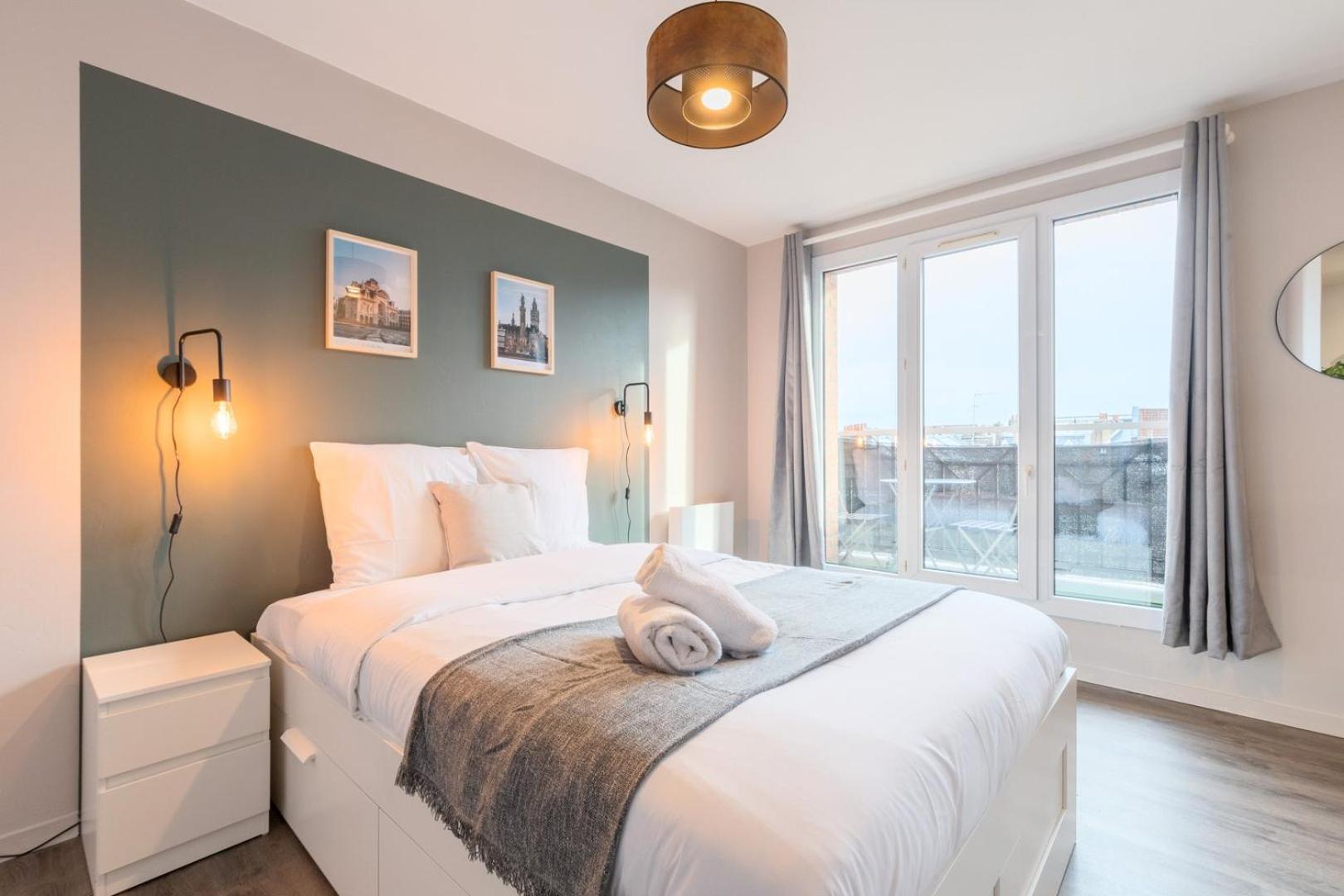 Nice Apartment Lille Balcony + Parking! 외부 사진
