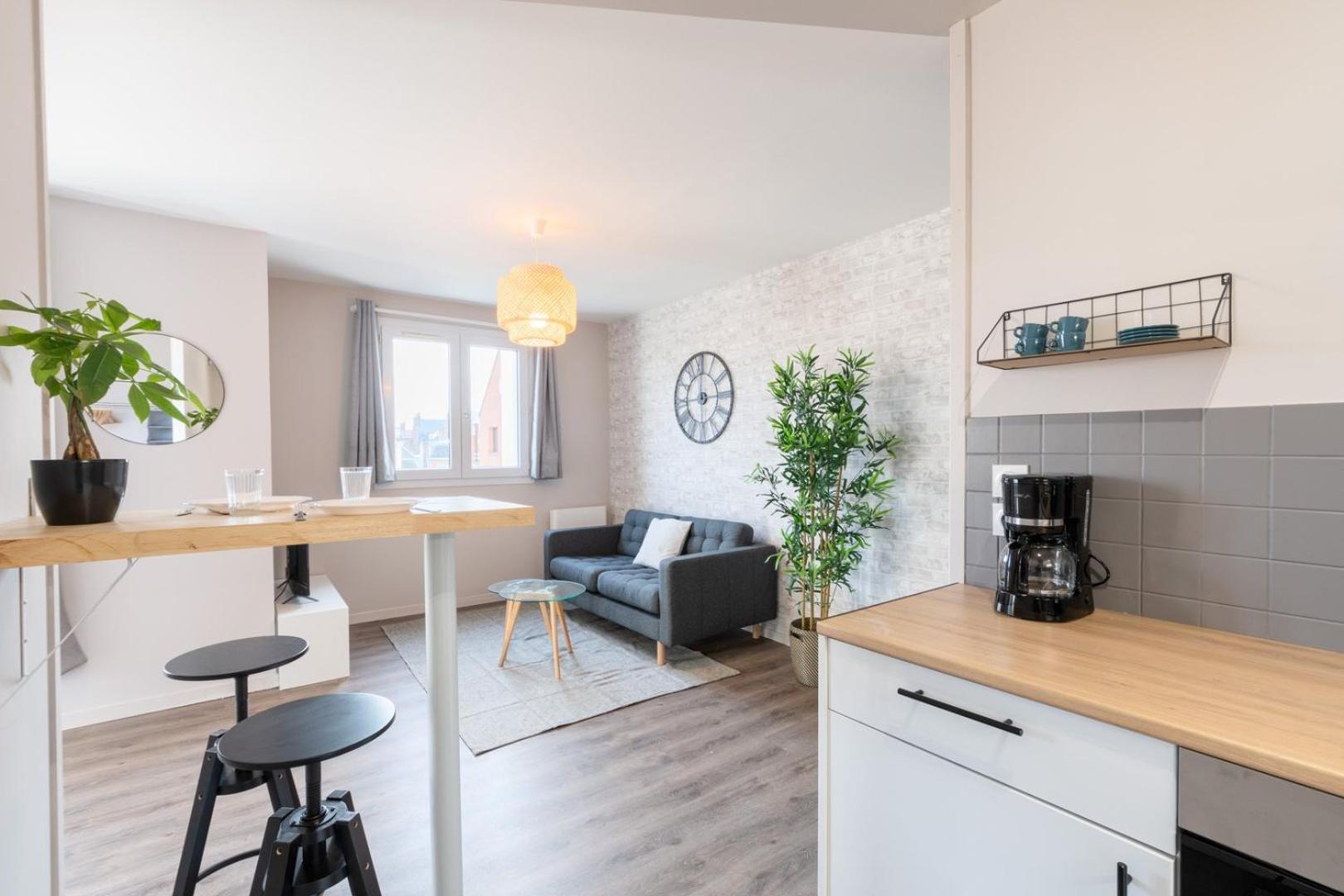 Nice Apartment Lille Balcony + Parking! 외부 사진